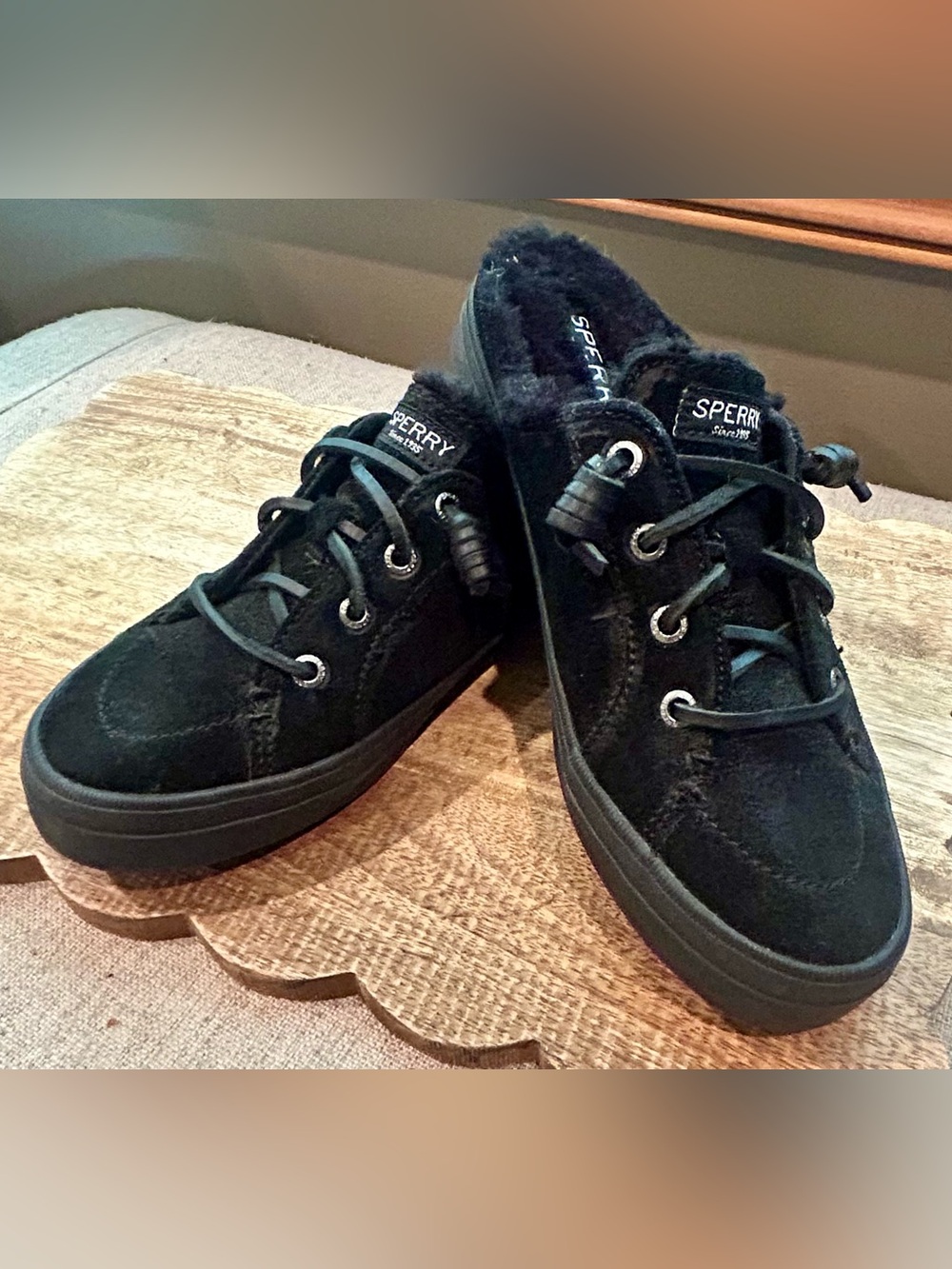 Sperry Top-sider- NWOT - Faux Fur Slip On